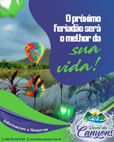 O próximo feriadão será o melhor da sua vida