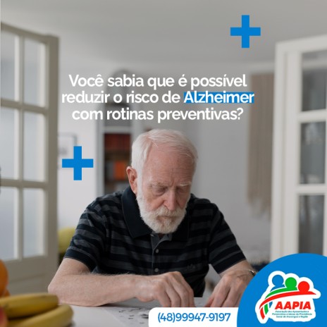 Você sabia que é possível reduzir o risco de Alzheimer com rotinas preventivas?