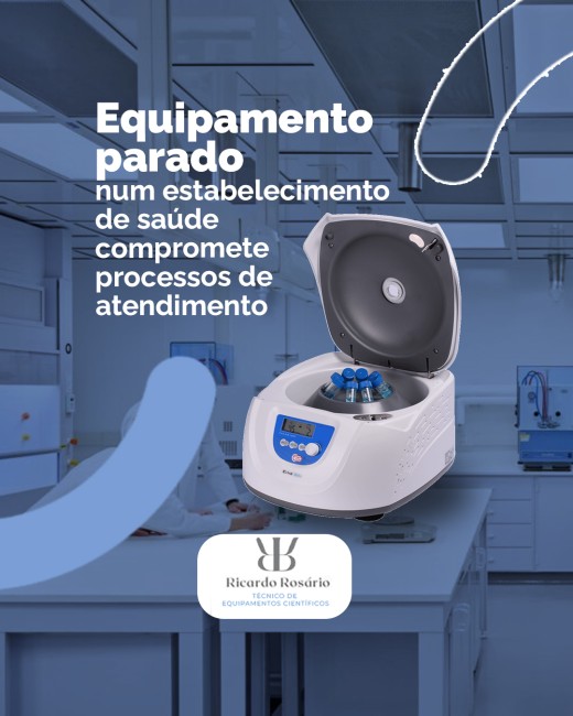 Equipamento parado num estabelecimento de saúde compromete processos de atendimento