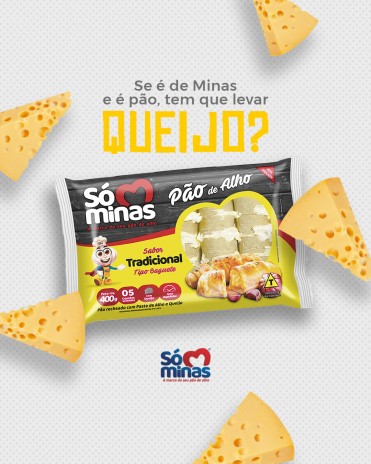 Se é de Minas e é pão, tem que levar queijo?