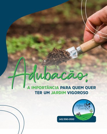 Adubação: a importância para quem quer ter um jardim vigoroso