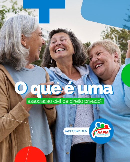 O que é uma associação civil de direito privado?