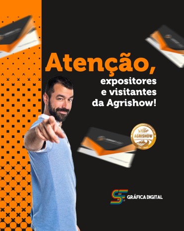 Atenção, expositores e visitantes da Agrishow!