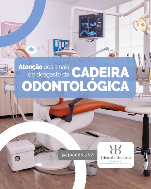 Atenção aos sinais de desgaste da cadeira odontológica