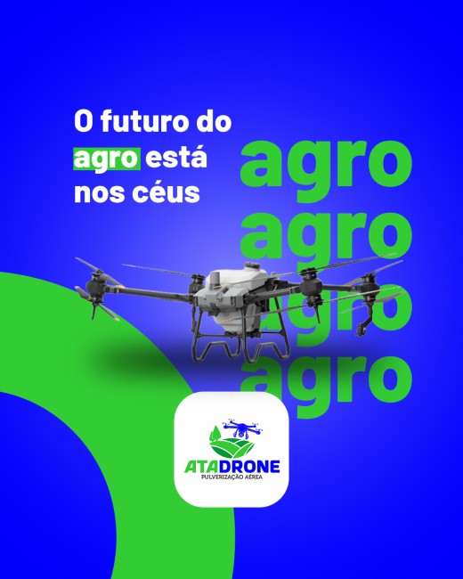 O futuro do agro está nos céus