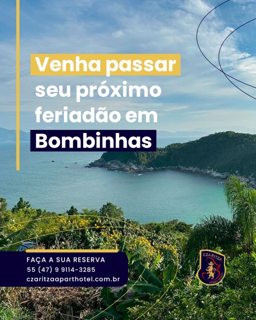 Venha passar seu próximo feriadão em Bombinhas