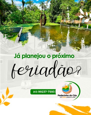 Já planejou o próximo feriadão?