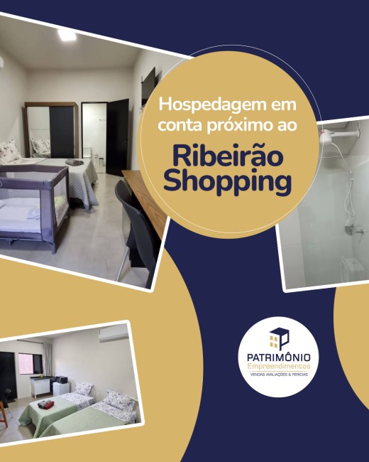 Hospedagem em conta próximo ao Ribeirão Shopping