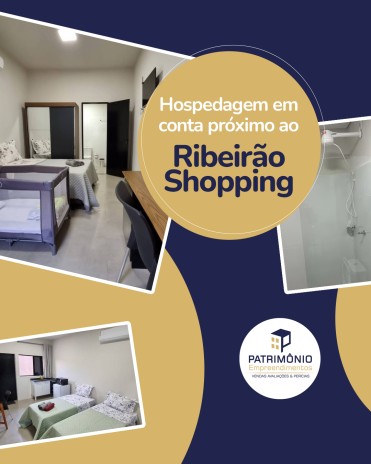 Hospedagem em conta próximo ao Ribeirão Shopping