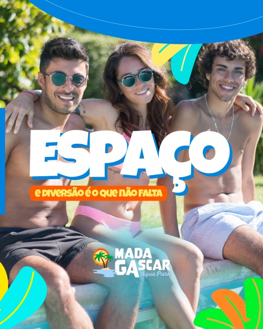 Espaço e diversão é o que não falta