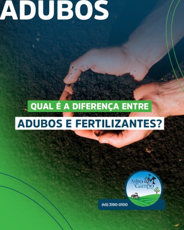 Qual é a diferença entre adubos e fertilizantes?