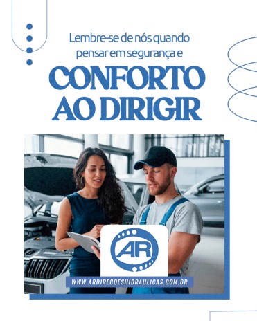 Lembre-se de nós quando pensar em segurança e conforto ao dirigir