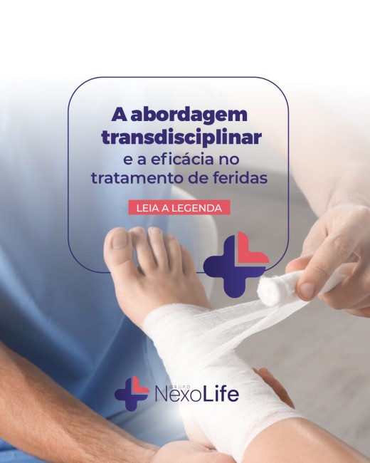 A abordagem transdisciplinar e a eficácia no tratamento de feridas