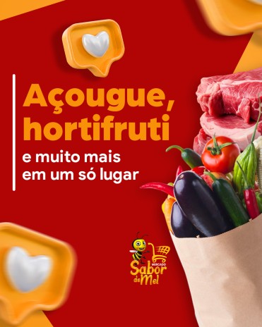 Açougue, hortifruti e muito mais em um só lugar