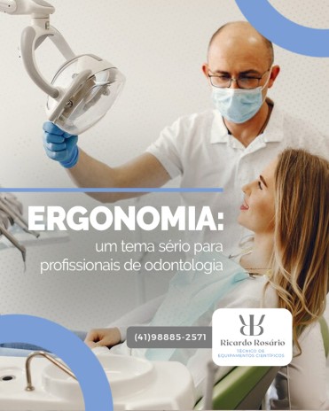 Ergonomia: um tema sério para profissionais de odontologia