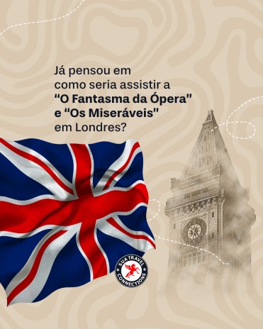 Já pensou em como seria assistir a “O Fantasma da Ópera” e “Os Miseráveis” em Londres?