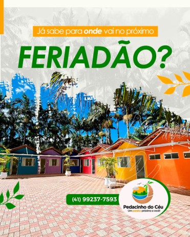 Já sabe para onde vai no próximo feriadão?