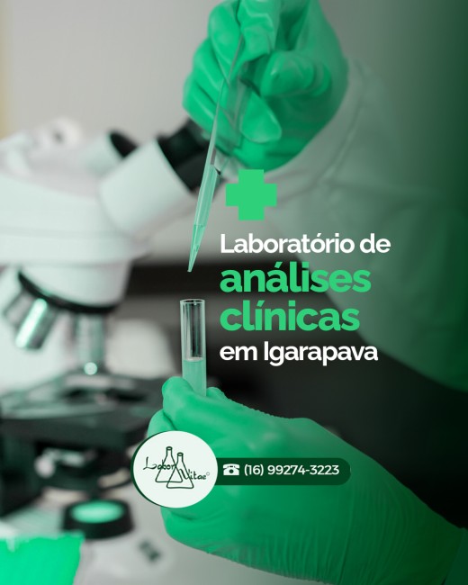 Laboratório de análises clínicas em Igarapava