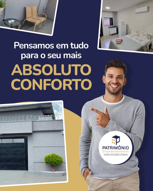 Pensamos em tudo para o seu mais absoluto conforto