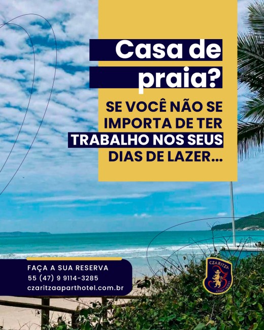 Casa de praia? Se você não se importa de ter trabalho nos seus dias de lazer...