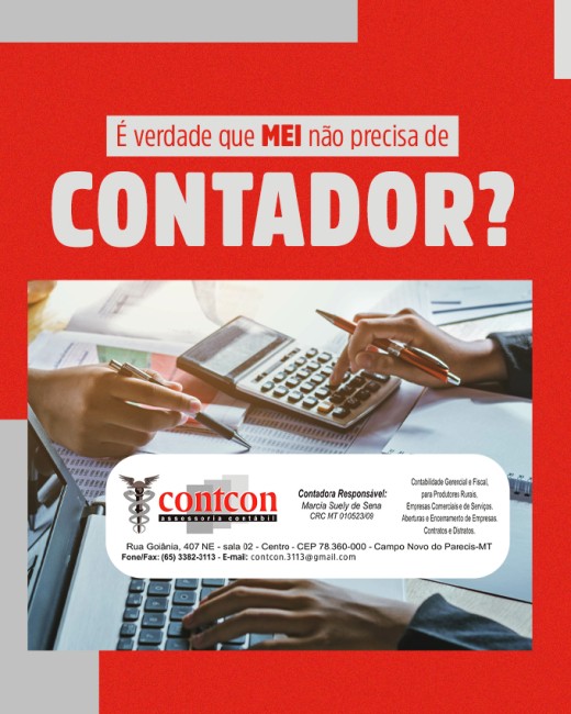 É verdade que MEI não precisa de contador?