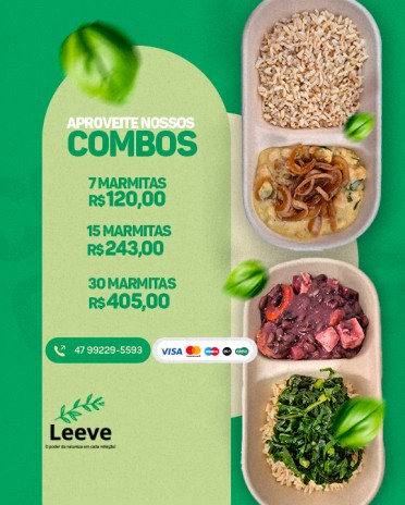 Aproveite nossos Combos