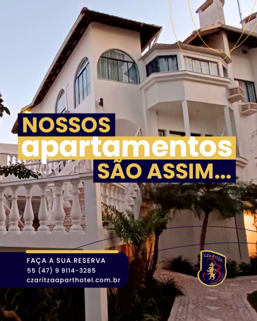 Nossos apartamentos são assim...