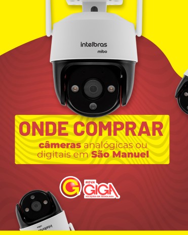 Onde comprar câmeras analógicas ou digitais em São Manuel