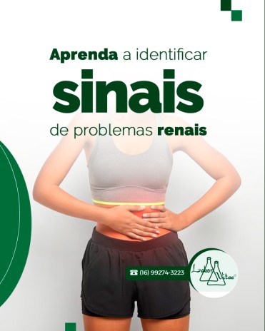 Aprenda a identificar sinais de problemas renais