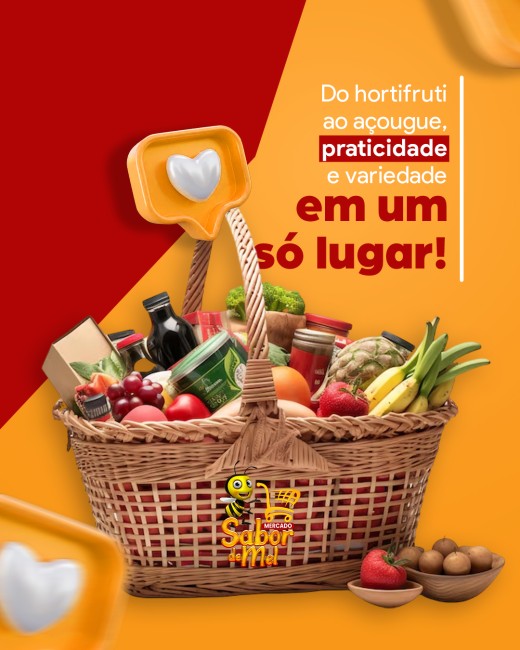 Açougue, hortifruti e muito mais em um só lugar