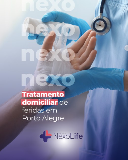 Tratamento domiciliar de feridas em Porto Alegre
