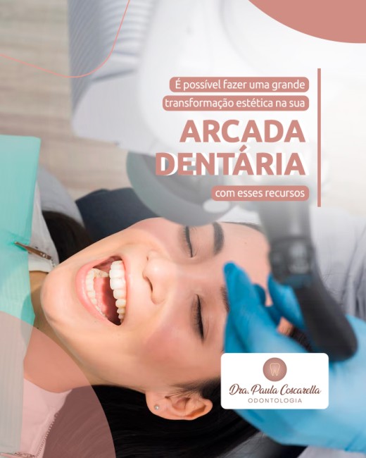 É possível fazer uma grande transformação estética na sua arcada dentária com esses recursos