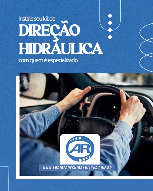 Instale seu kit de direção hidráulica com quem é especializado