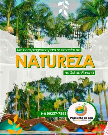 Um bom programa para os amantes da natureza no Sul do Paraná
