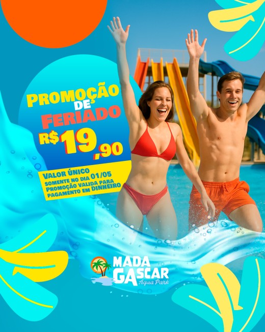 Promoçao de Feriado Dia do Trabalhador