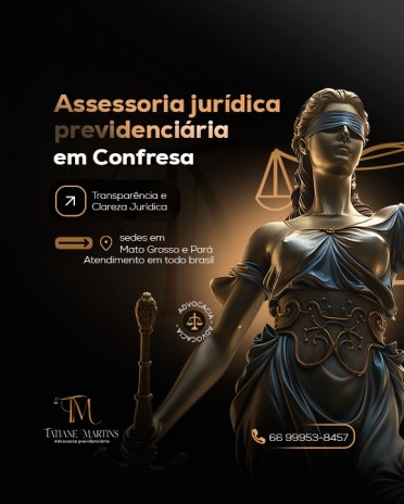 Assessoria jurídica previdenciária em Confresa