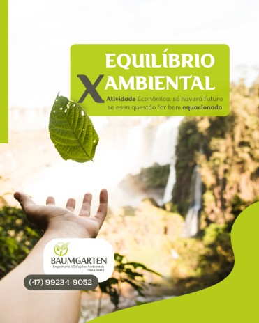 Equilíbrio ambiental x atividade econômica: só haverá futuro se essa questão for bem equacionada