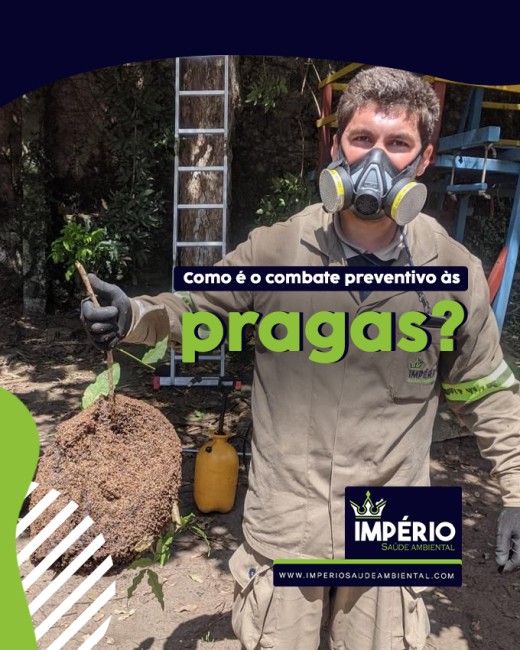 Como é o combate preventivo às pragas?
