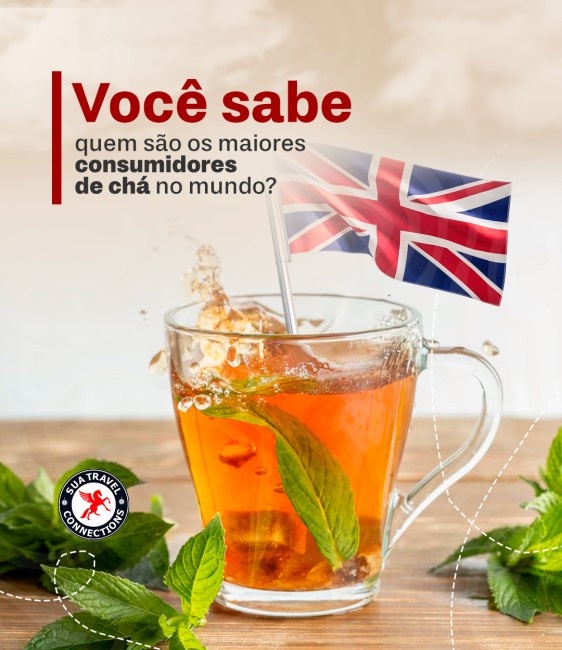 Você sabe quem são os maiores consumidores de chá no mundo?