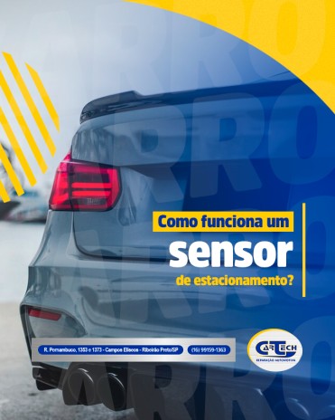 Como funciona um sensor de estacionamento?