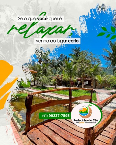 Se o que você quer é relaxar, venha ao lugar certo