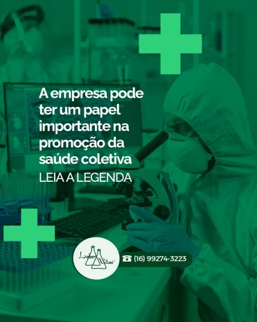 A empresa pode ter um papel importante na promoção da saúde coletiva