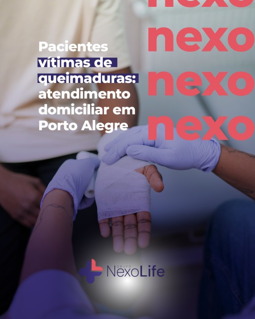 Pacientes vítimas de queimaduras: atendimento domiciliar em Porto Alegre