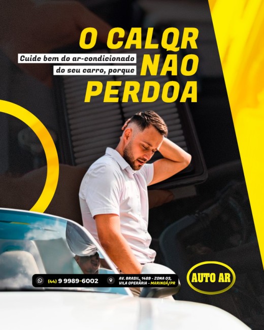 Cuide bem do ar-condicionado do seu carro, porque o calor não perdoa