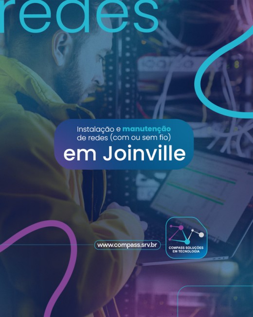 Instalação e manutenção de redes (com ou sem fio) em Joinville