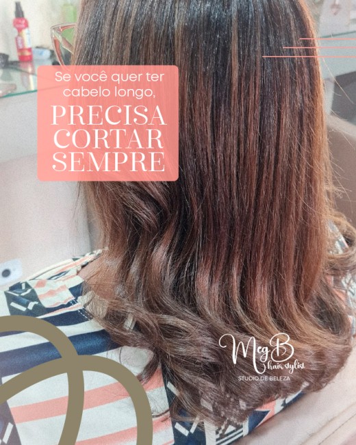 Se você quer ter cabelo longo, precisa cortar sempre