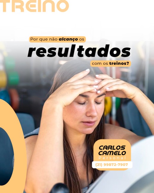Por que não alcanço os resultados esperados com os treinos?