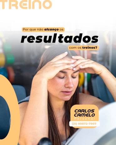 Por que não alcanço os resultados esperados com os treinos?