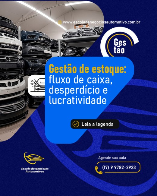 Gestão de estoque: fluxo de caixa, desperdício e lucratividade