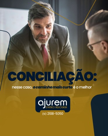 Conciliação: nesse caso, o caminho mais curto é o melhor